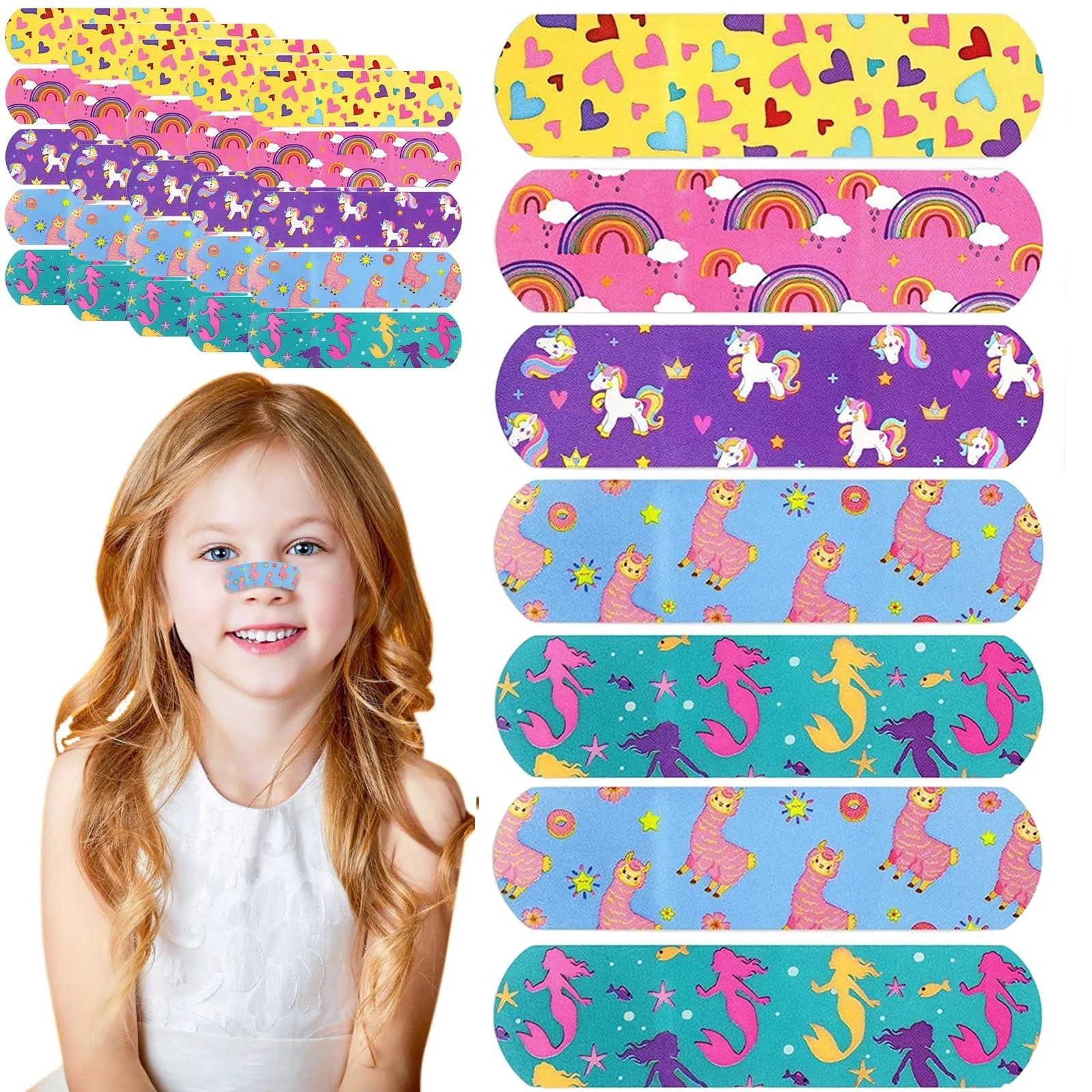 Детские назальные пластыри 30 шт. От храпа Для лучшего дыхания, фото №1