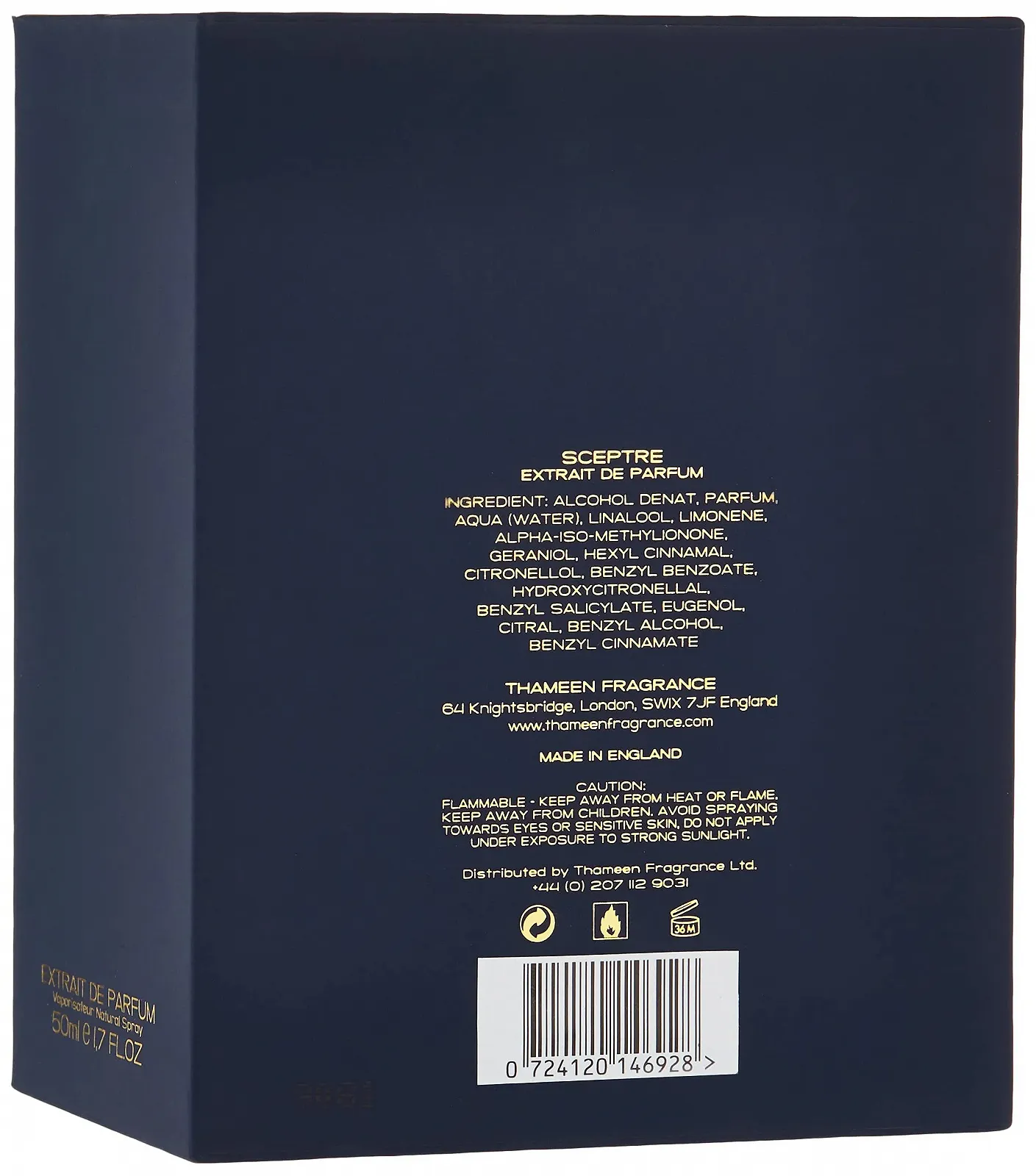 Парфюмированная вода Thameen Sceptre 50мл Спрей, фото №3