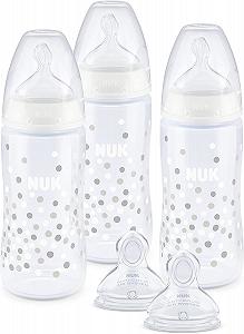Набор бутылочек для кормления NUK First Choice+ 0-6 мес 300мл 3 шт - Фото 1