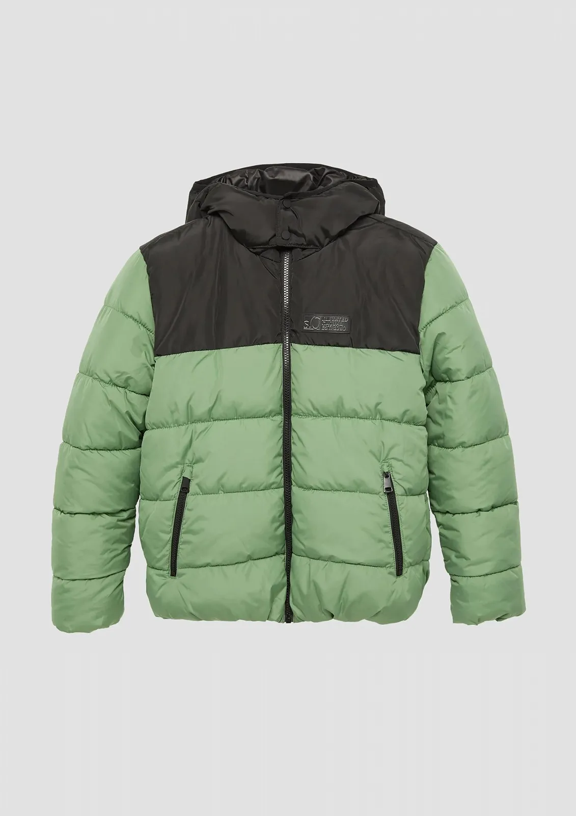 Куртка s.Oliver Jungen стьобана з капюшоном, фото №4