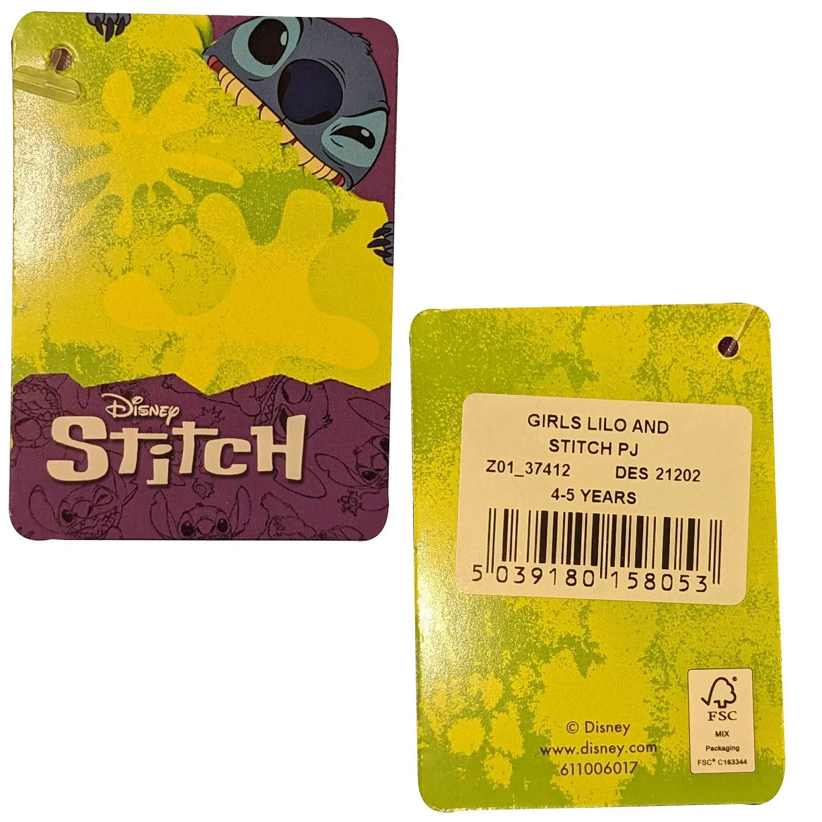 Пижамный набор Disney Stitch Love You, фото №4 Пижамный набор Disney Stitch Love You, фото №4