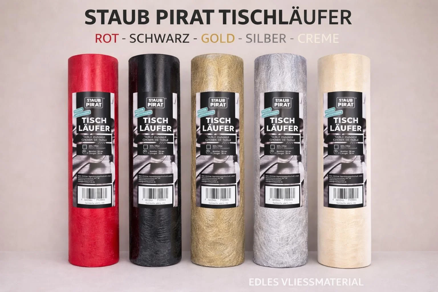 Ранер Roll Decorative Textured Fleece 30 см x 25 м Silver, фото №3 Ранер Roll Decorative Textured Fleece 30 см x 25 м Silver, фото №3