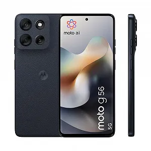 Смартфон Motorola Moto g56 5G 6.72" FHD+ Pantone Black Oyster (8/256GB) - Фото 1
