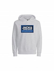 Куртка с капюшоном JACK & JONES для мальчика, однотонная, с капюшоном, для юниоров - Фото 1