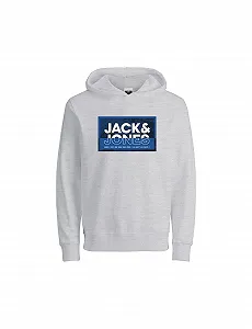 Кофта з капюшоном JACK & JONES для хлопчика, однотонна, з капюшоном - Фото 1