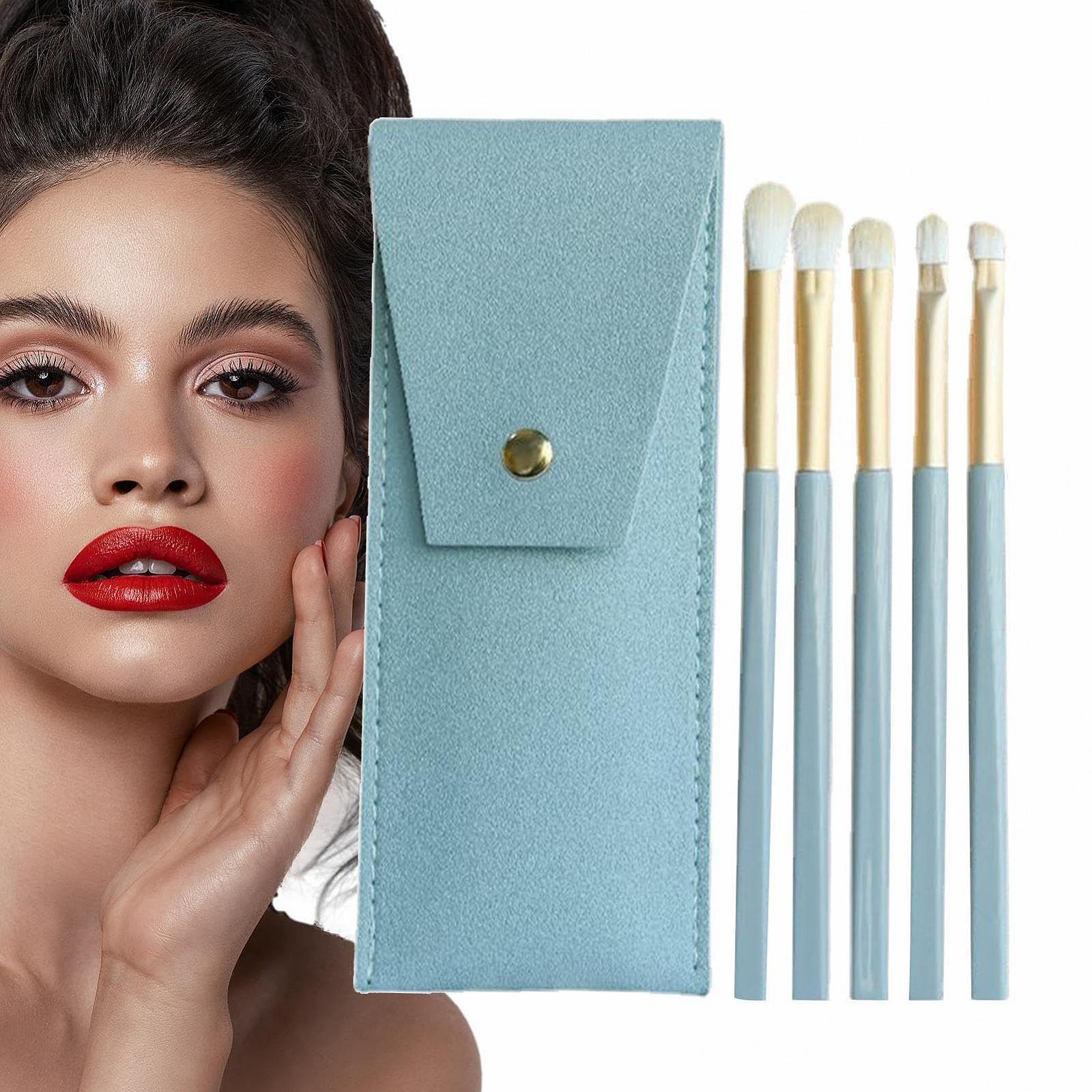 Набір пензлів Makup Eyeshadow Eye Brush 5 штук, фото №5