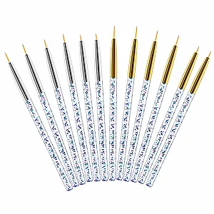 Набір WLLHYF 12 шт Точний Пензлі для підводки для очей - Фото 1