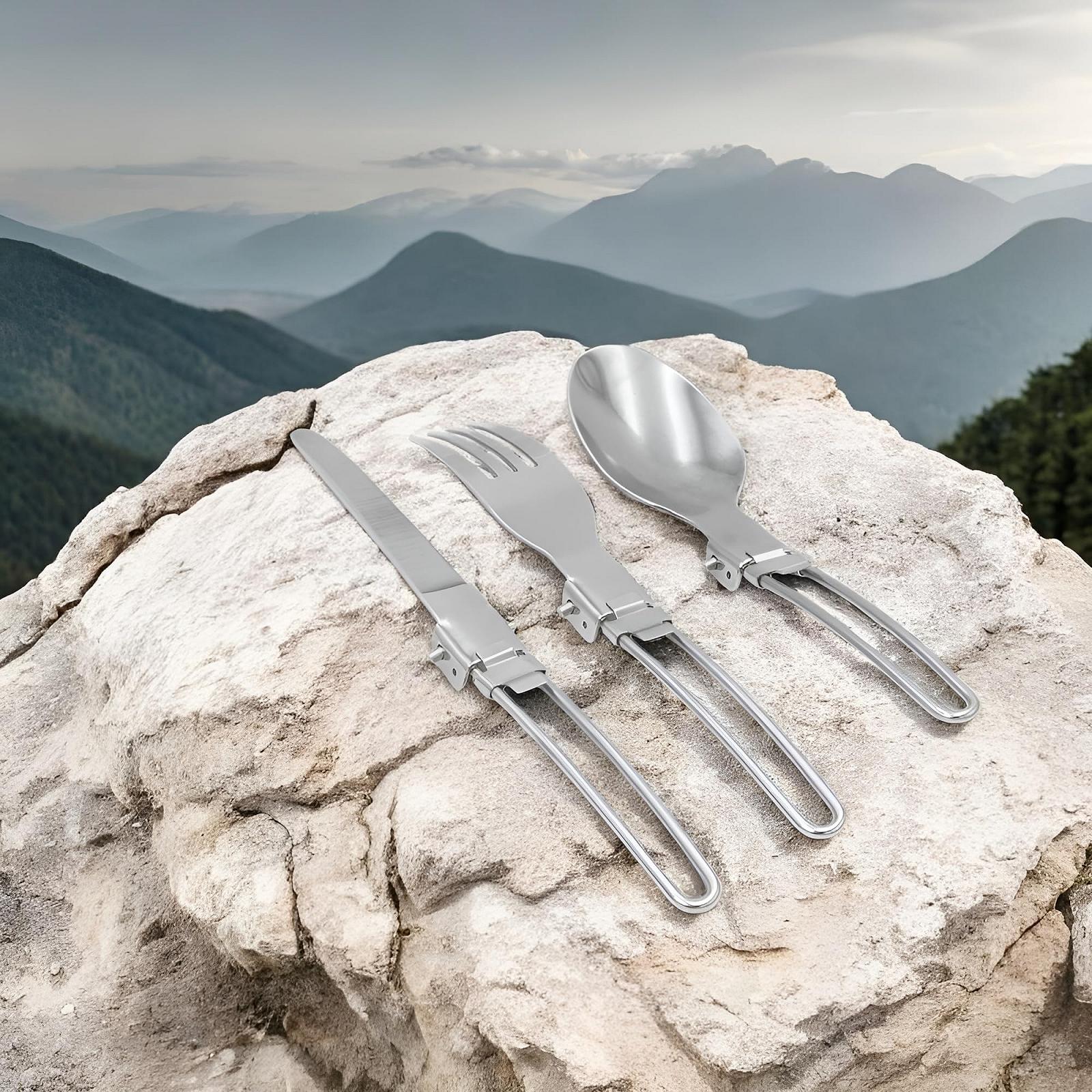 Набір German Army Outdoor Emergency Military Army Cutlery, фото №3