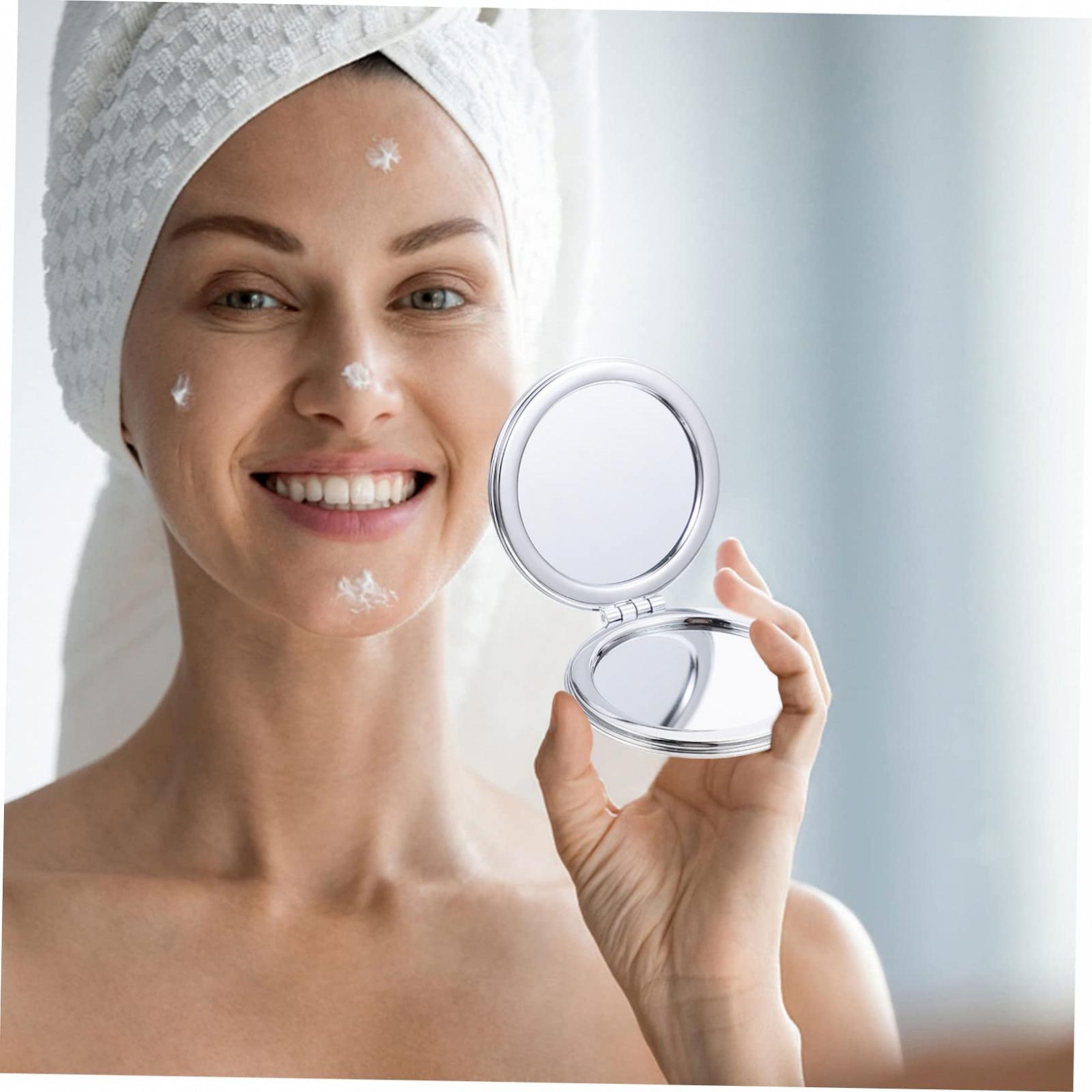 Зеркало Angoily 6 STK Schminkspiegel Makeup Mirror Mini-Kosmetikspiegel Двухстороннее, фото №3