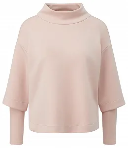 Вільний світшот фасону «scuba» з заниженою лінією плеча - Фото 1