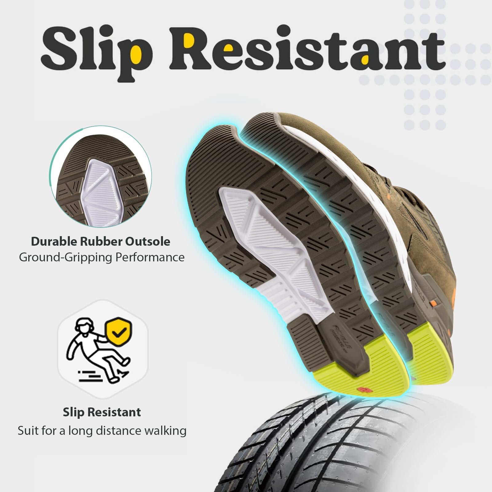 Кросівки FitVille Спортивні Надширокі Чоловічі для бігу, фото №5