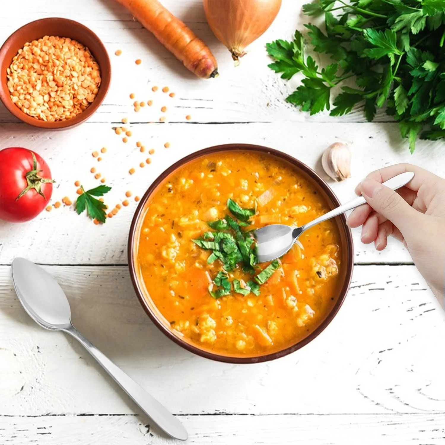 Ложки Чайні, Набір 24 шт, 15 cm, фото №6