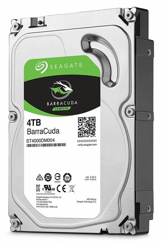 Жесткий диск Seagate BarraCuda 4ТБ 5400об/м 190 МБ/с 3.5" SATA III (ST4000DM004), фото №3