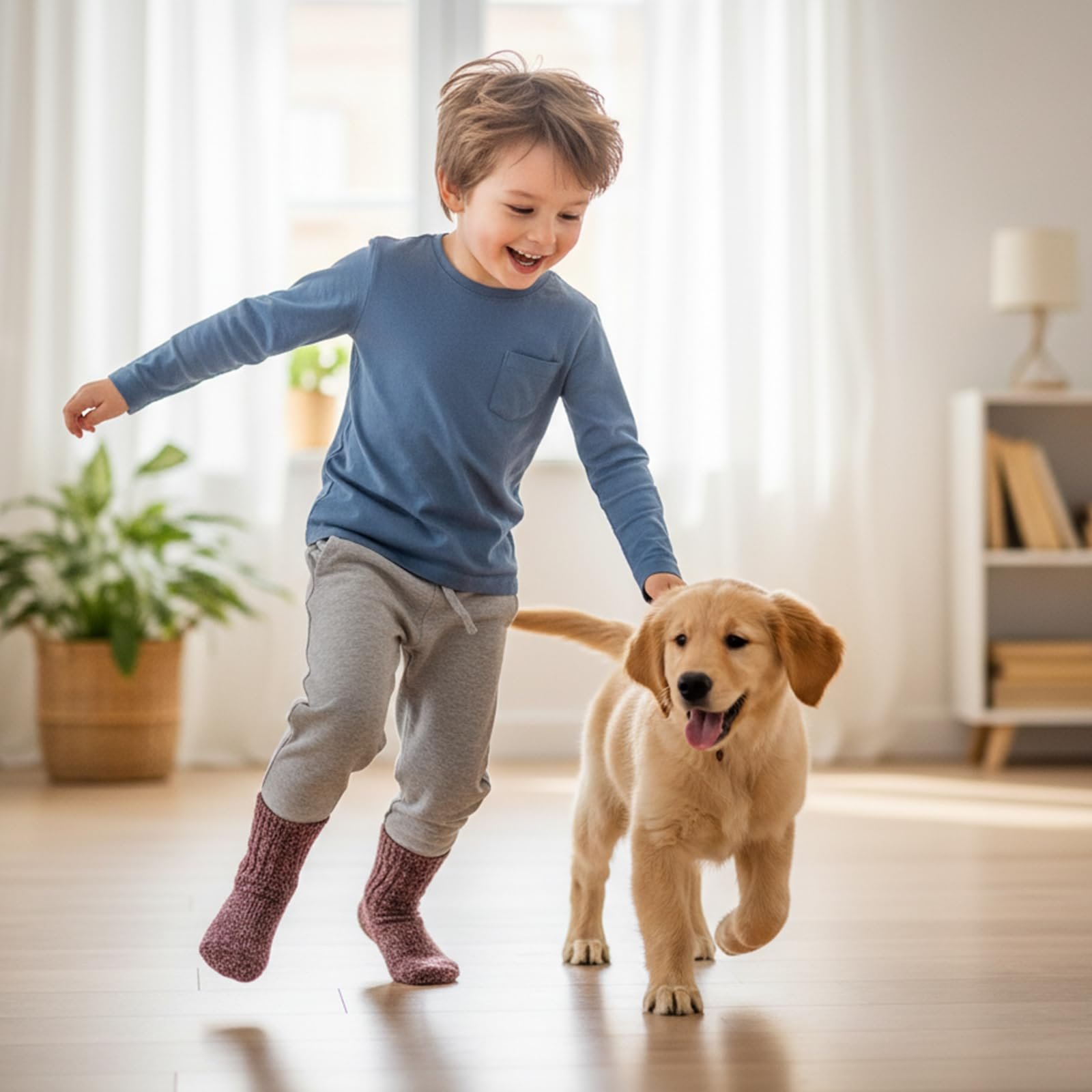 Жіночі теплі шкарпетки 39-42, 5 пар різних кольорів, фото №4