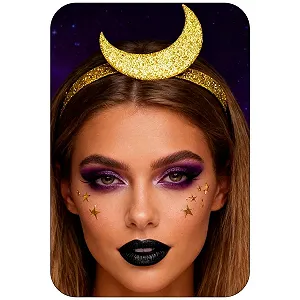 Обруч Луна Блестки Головной убор - Фото 1