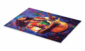 Постер Leon Devenice Bob Marley 70 х 100 см Цветной synthetic.ua - Фото 1