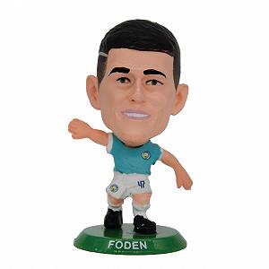 Фигурка SoccerStarz Man City Фил Фоден - Домашний комплект (Classic Kit) - Фото 1