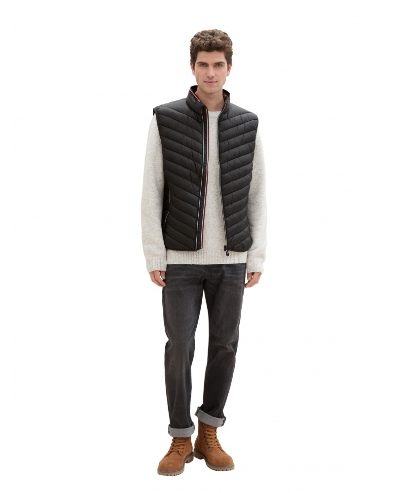 Безрукавка Tom Tailor 1041310-29999 Черный 2XL, фото №4
