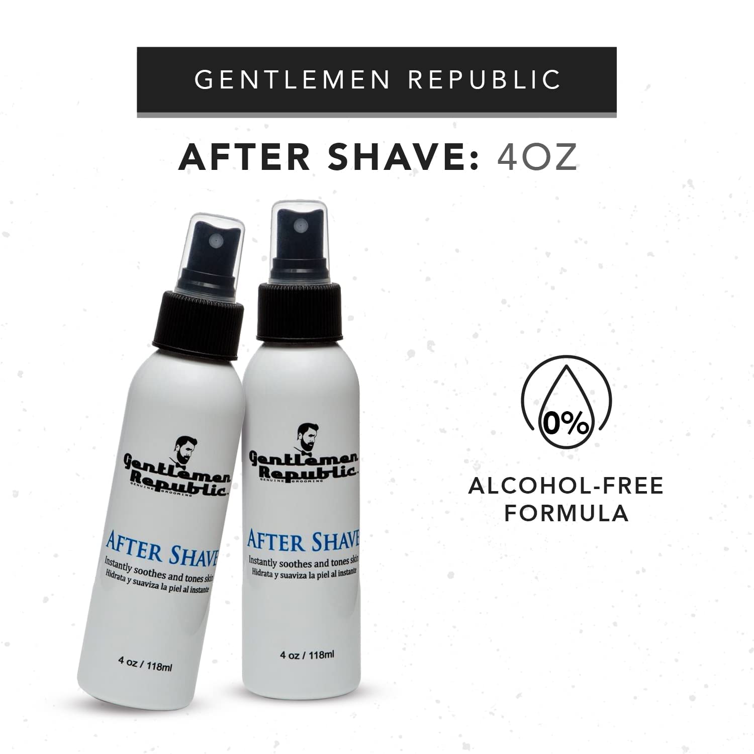 Лосьон Gentlemen Republic Skin Soothing & Toning Hydrating After Shave 4 oz, фото №2