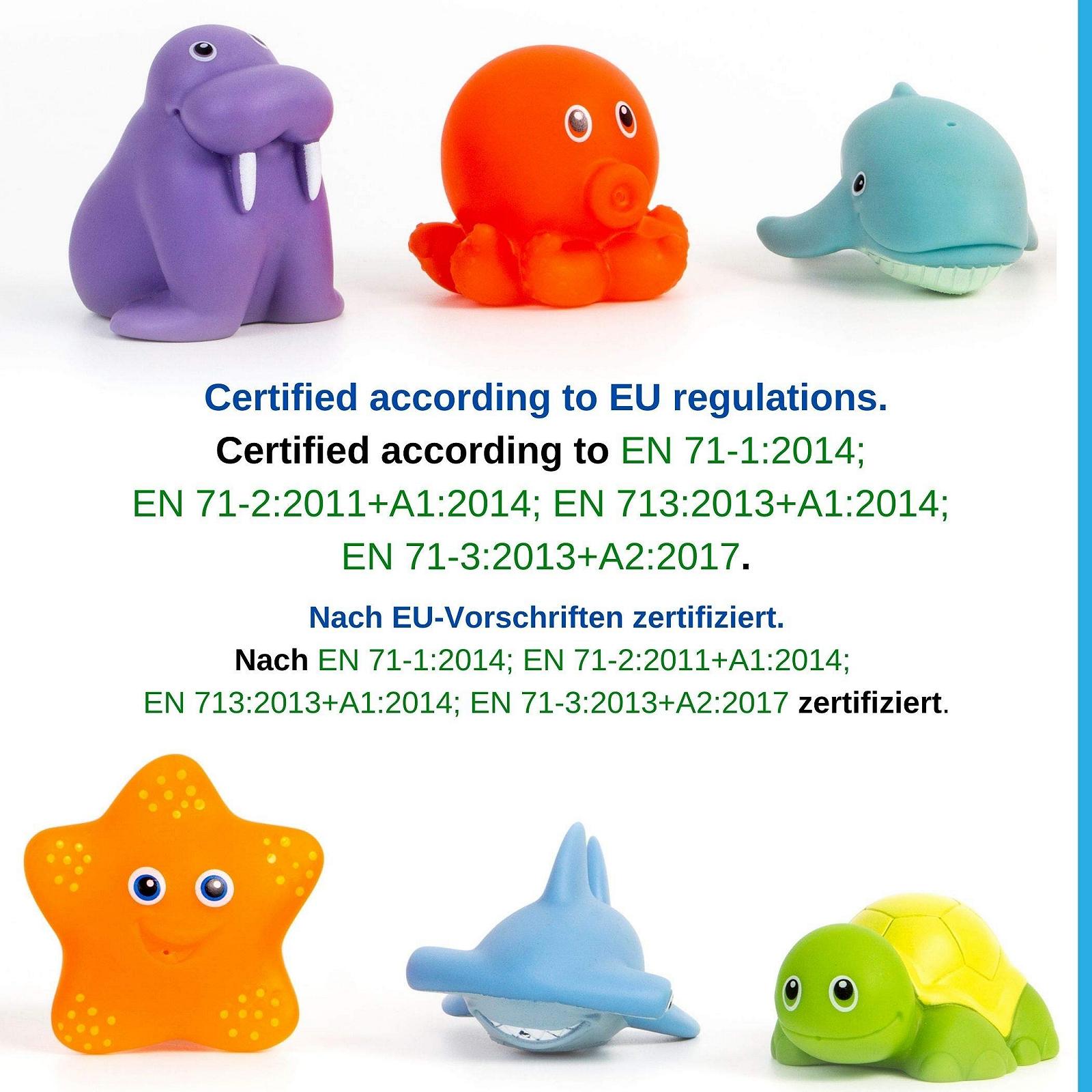 Игрушка для ванны Squirters Набор 6 штук, фото №3