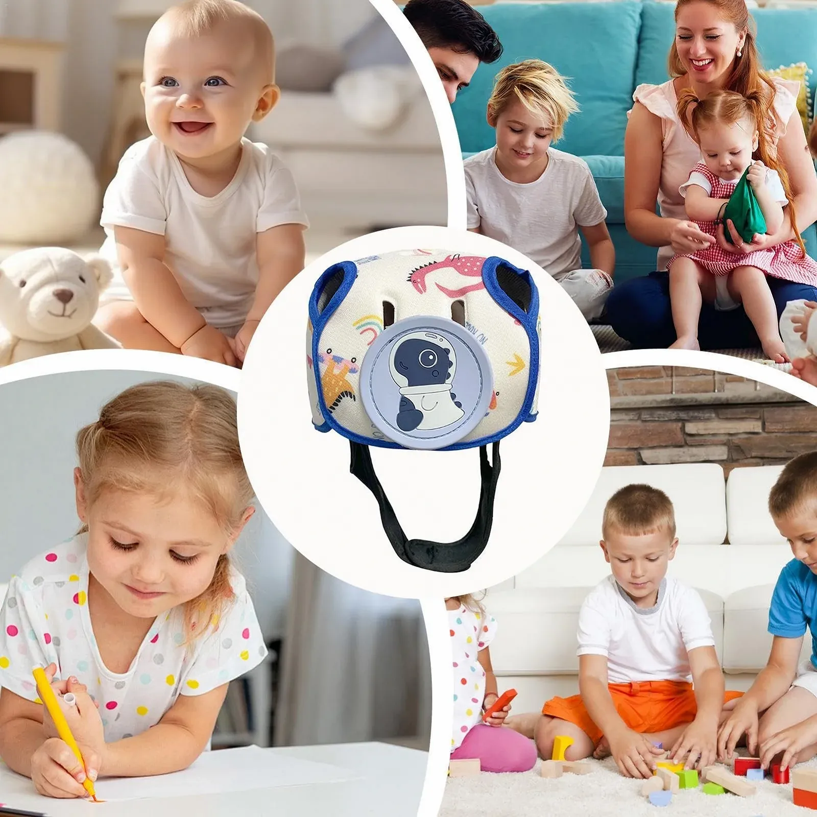 Дитяча захисна шапка, фото №4 Дитяча захисна шапка, фото №4