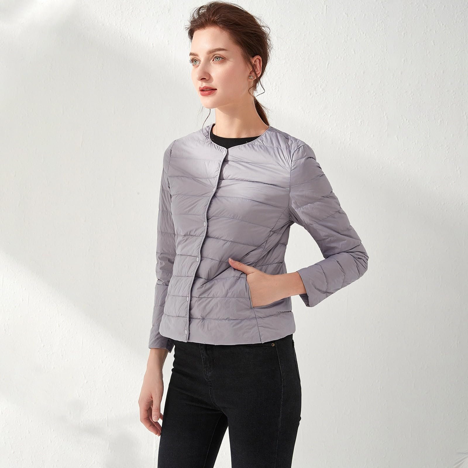 Пухова куртка Жіноча Легка, фото №2 Пухова куртка Жіноча Легка, фото №2