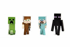 Набор фигурок Minecraft 6,35 см, 4 шт. (Волна 3) - Фото 1