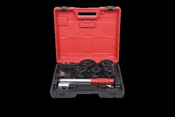 Набір інструментів для нарізання різьби KS Tools 903.3300 3/8''-1.1/4'' Black, фото №4