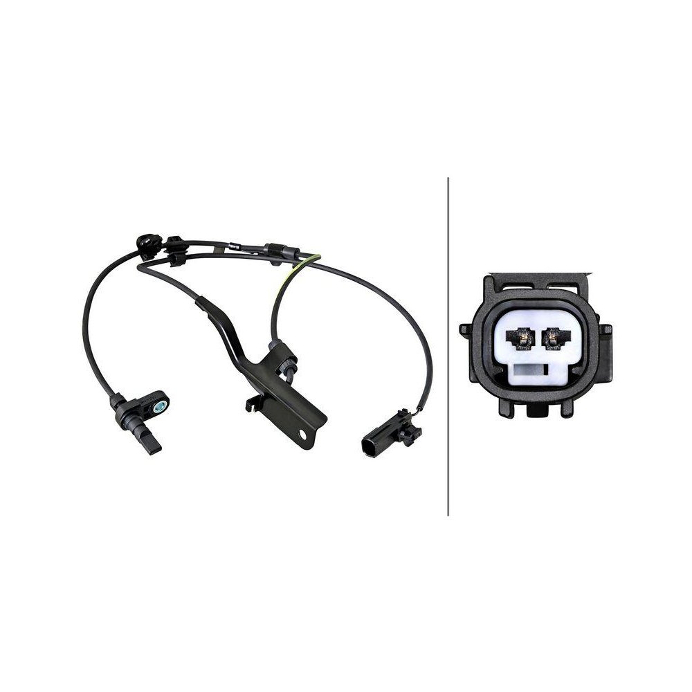 Датчик частоты вращения колеса HELLA 6PU 358 217-781 для TOYOTA, фото №1 Датчик частоты вращения колеса HELLA 6PU 358 217-781 для TOYOTA, фото №1