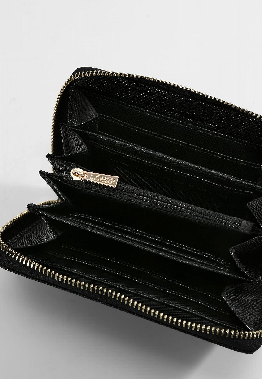 Гаманець Ebba Small Black, чорний, Classic, фото №8