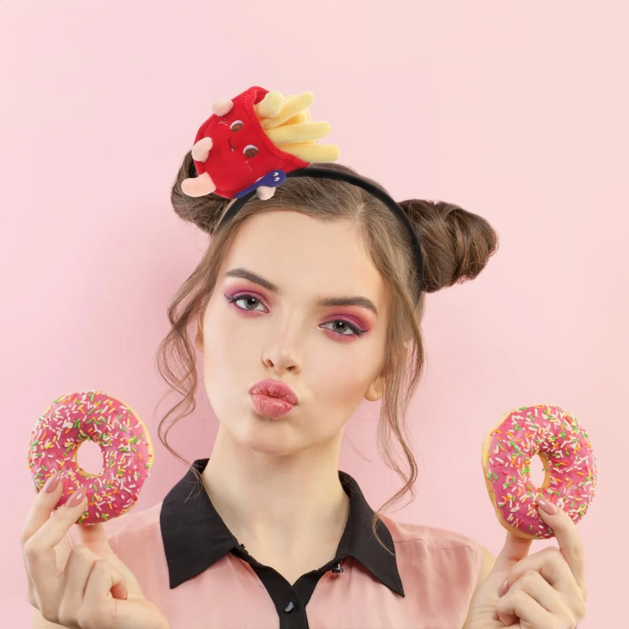 Обруч для волосся Картопля фрі minkissy, фото №7