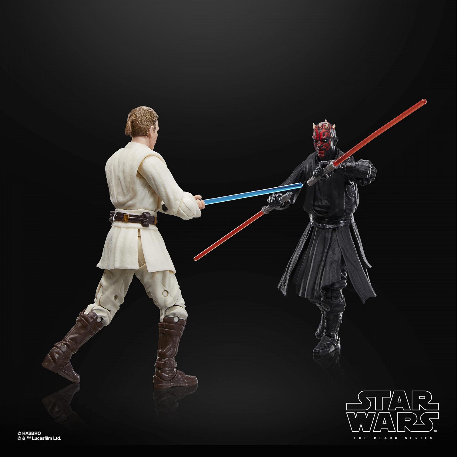Фігурки Star Wars The Black Series Qui-Gon Jinn, Darth Maul, Obi-Wan Kenobi The Phantom Menace, 15,24 см, фото №7