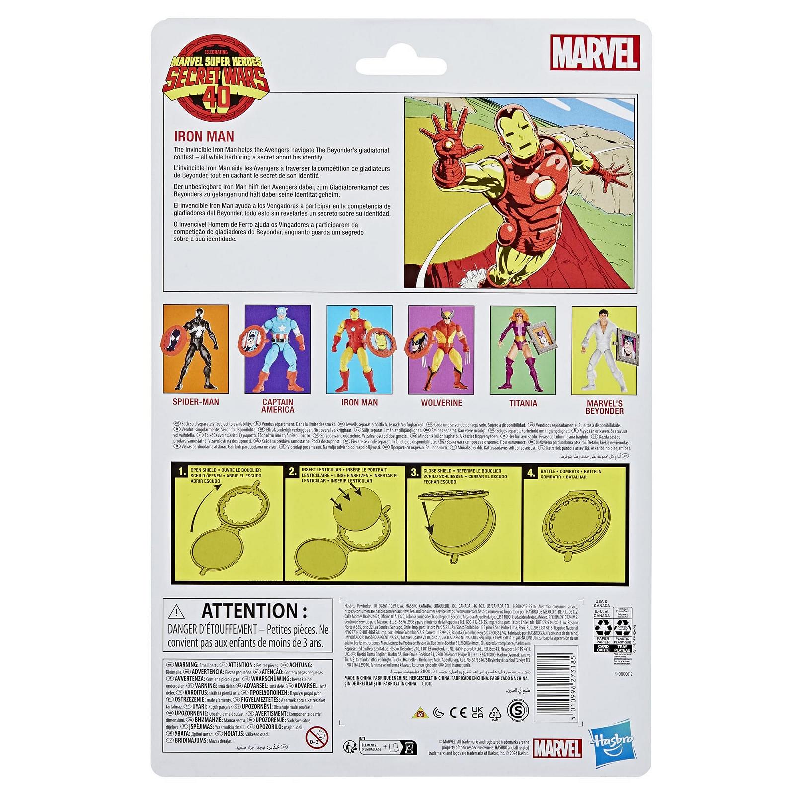 Фігурка Залізна Людина Marvel Legends Secret Wars 15 см, фото №12
