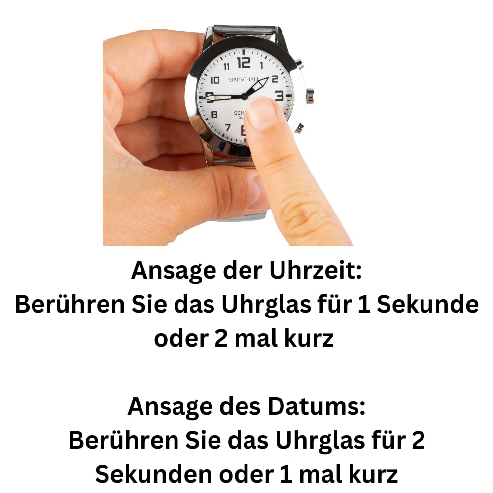 Часы мужские Marschall Senso S-HM2 серебряные, фото №3