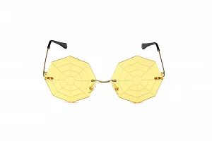 Октагональные Солнцезащитные Очки QVKUUT Паутина Дизайн synthetic.ua - Фото 1
