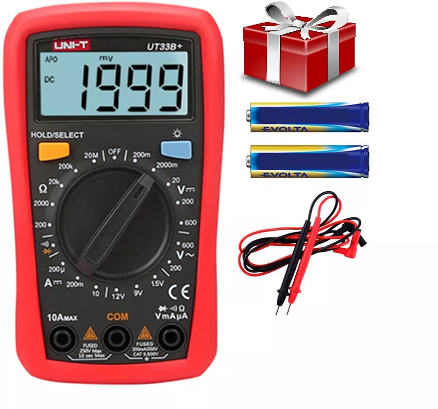 Мультиметр цифровой Uni-t UT33B+, фото №1