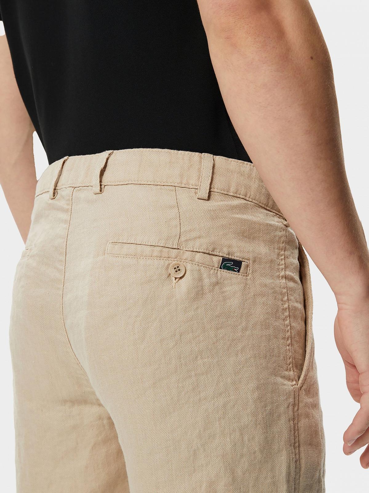 Шорты Lacoste FH004141K Бежевый M, фото №4