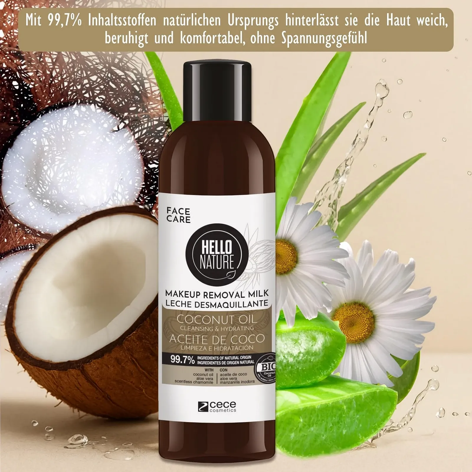 Молочко для вмивання P-Beauty Naturkosmetik 2 x Делікатний, фото №9