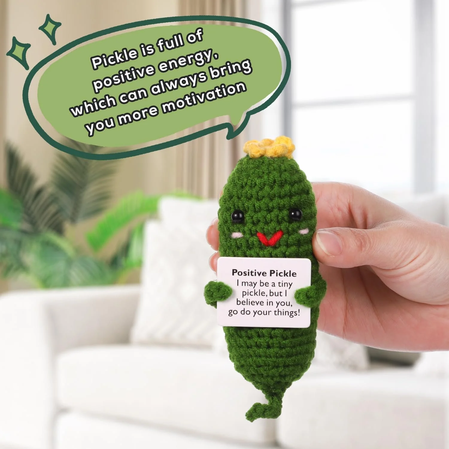 Игрушка BOXOB Огурец положительный, 12 см, фото №5 Игрушка BOXOB Огурец положительный, 12 см, фото №5