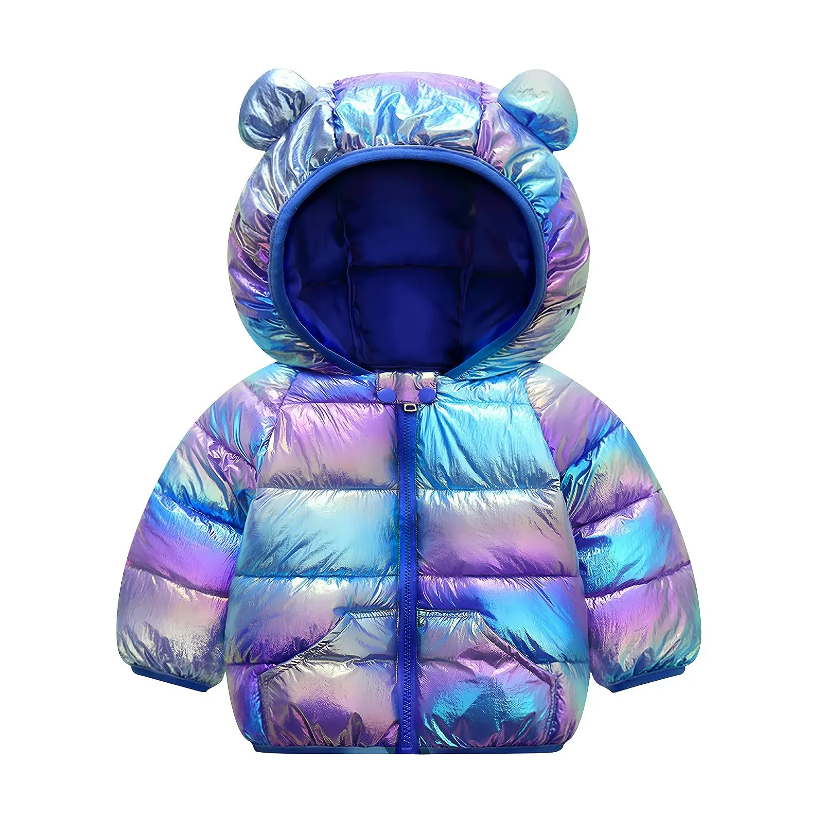 Зимова куртка JinBei для хлопчиків і дівчаток, стьобана, фото №1