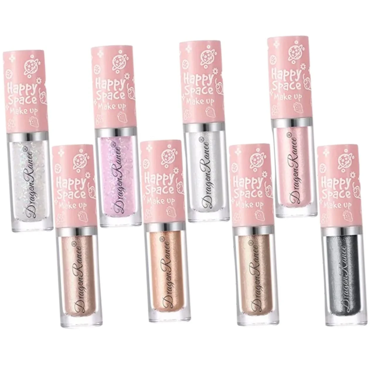 Підводка для очей рідка з блискітками MAGICLULU, фото №4