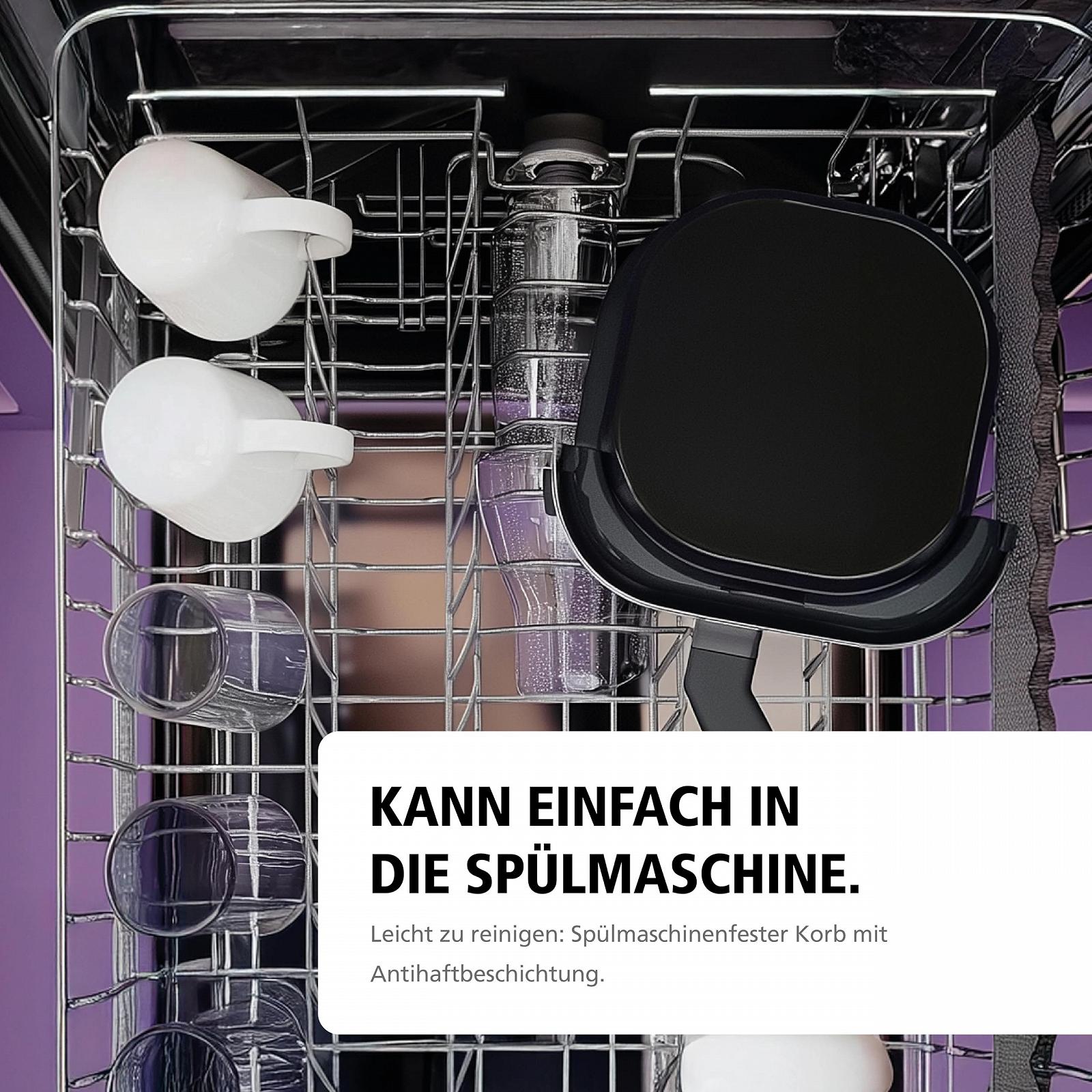 Мультипечь Brabantia Double Stack XXL BBEK1240 10 л 2 чаши 2700 Вт Black, фото №7 Мультипечь Brabantia Double Stack XXL BBEK1240 10 л 2 чаши 2700 Вт Black, фото №7