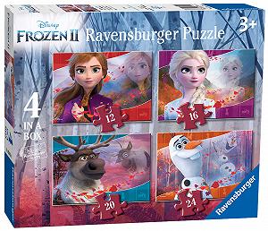 Пазл Ravensburger Disney Frozen 2 03019 12/16/20/24 деталі 4 в 1 - Фото 1