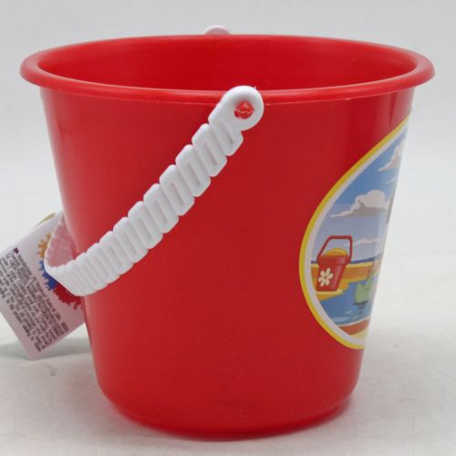 Ведро детское Пляжные развлечения красный [tsi202607-TSI], фото №2