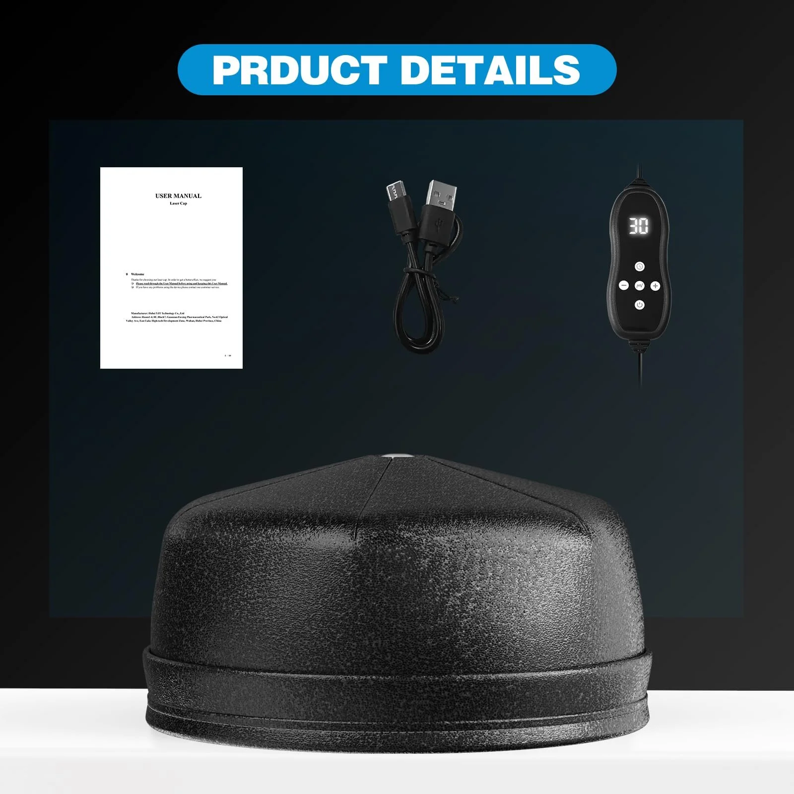 Лазерна Кепка iKeener lllt для росту волосся та проти випадіння волосся, 660 нм та 850 нм, фото №7