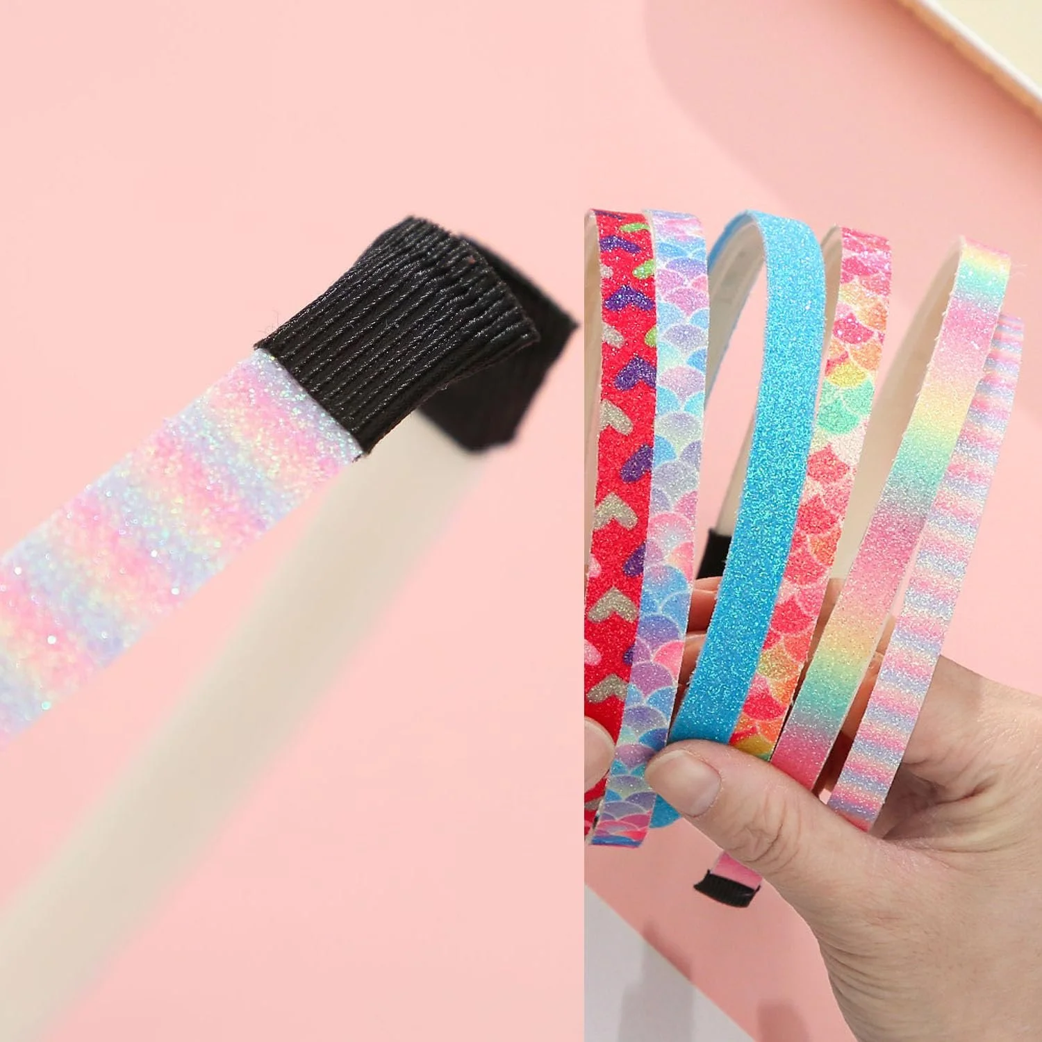 Обруч Блестящий Разноцветный, фото №3