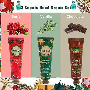 Крем для рук Набор Рождественский, Мини, 3 x 30 мл synthetic.ua - Фото 1