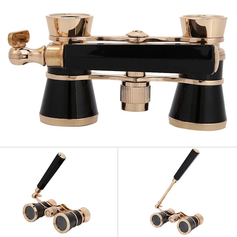 Театральний бінокль-телескоп 3X25 Black, фото №6