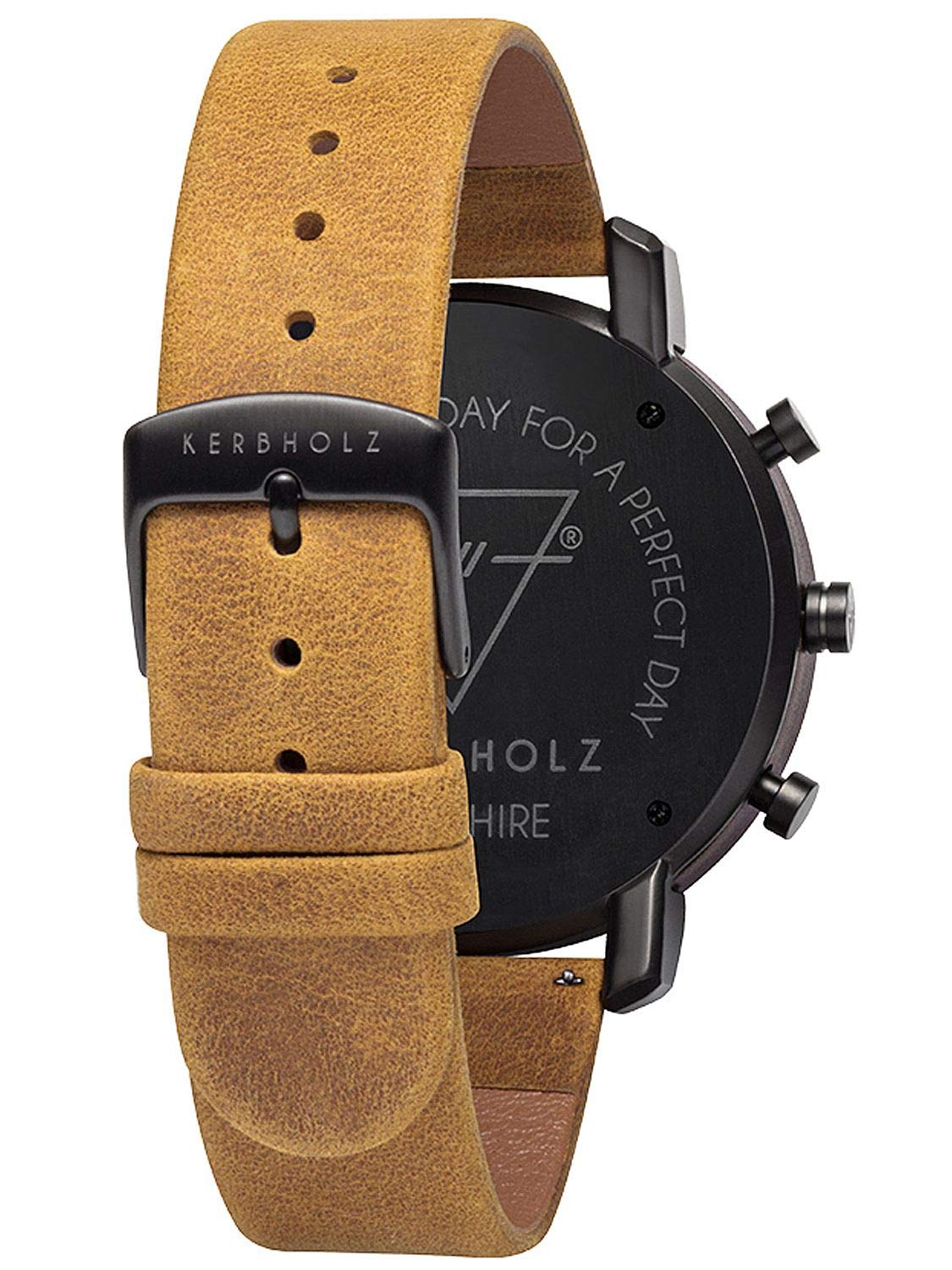 Мужские часы Kerbholz Аналоговые Кварцевые с кожаным ремешком, фото №2