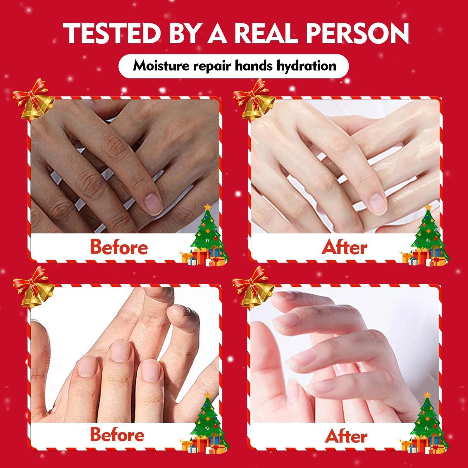 Крем для рук Різдвяний набір з 5 міні-кремів для рук, фото №6